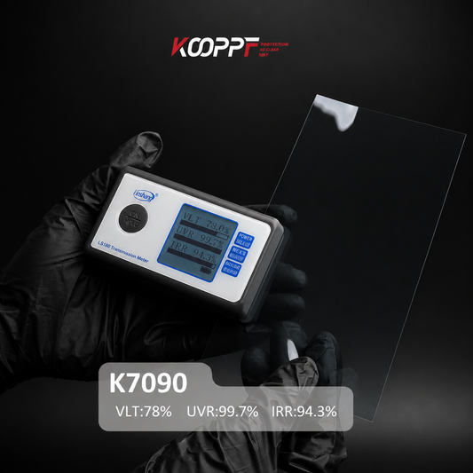 High Light Transmission Windshield Film K7090 78% VLT