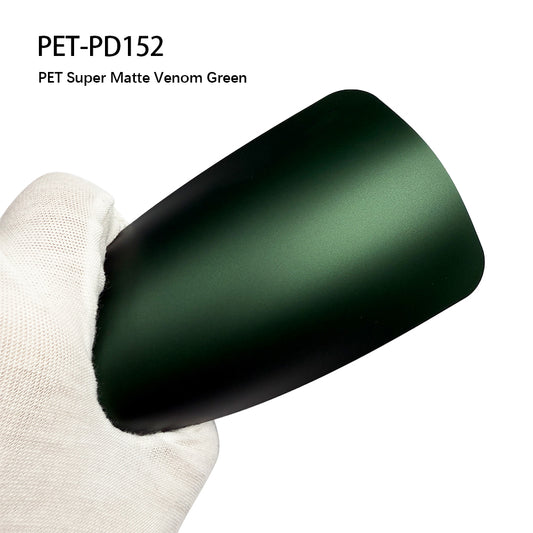 Car Vinyl Wrap Film Super Matte Venom Green