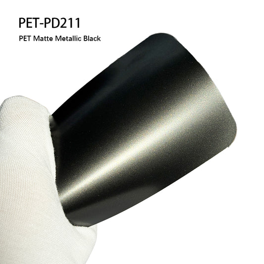 Car Body Vinyl Wrap Matte Metallic Black