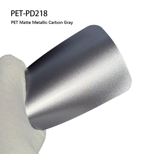 Car Vinyl Wrap Film Matte Metallic Carbon Gray