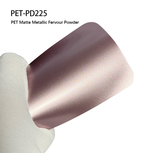 Vehicle Wrapping Matte Metallic Fervour Powder Car Wrap Film