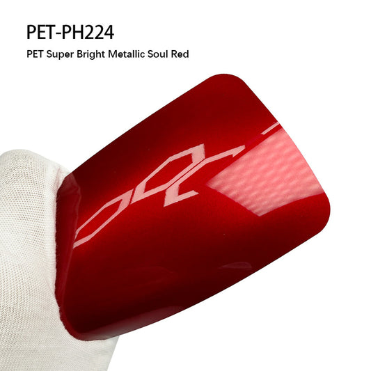 Vinyl Car Wrap Super Bright Metallic Soul Red