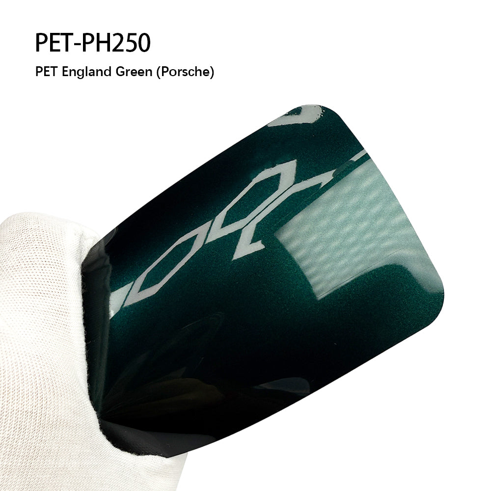 Auto Vinyl Wrap England Green