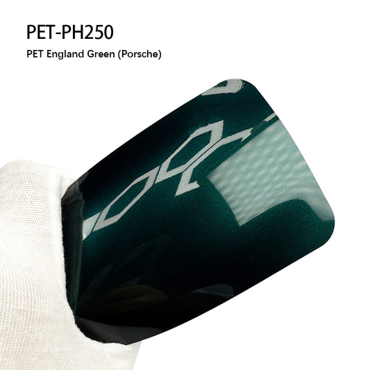 Auto Vinyl Wrap England Green