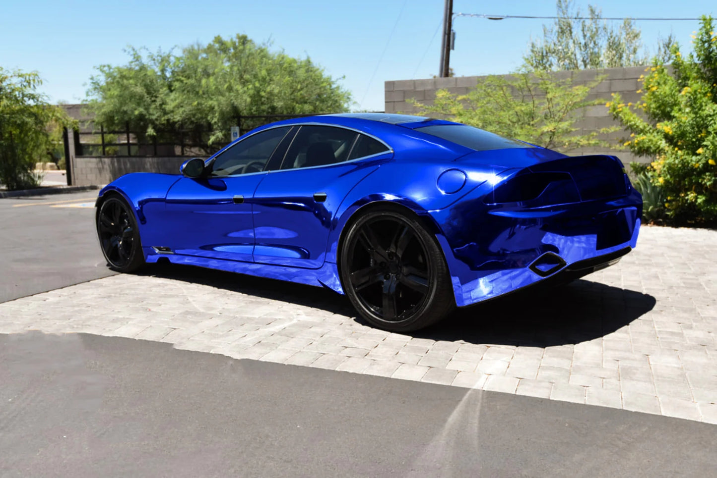Color Paint Protection Film Royal Blue