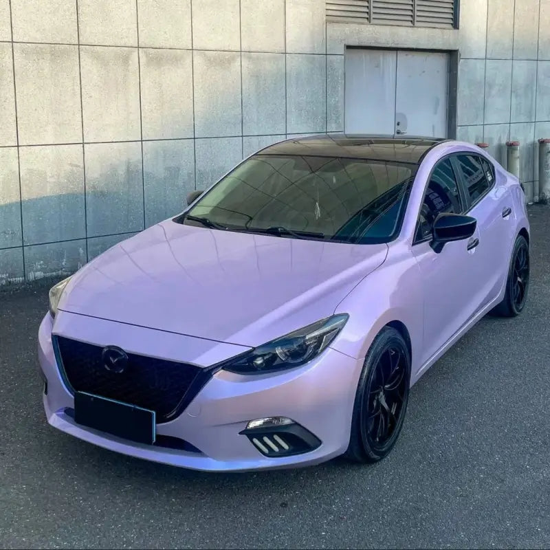 Color Paint Protection Film Silver Purple