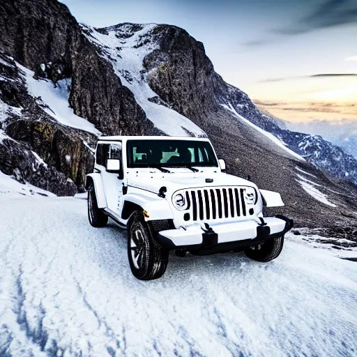 Color Paint Protection Film Snow Montain White
