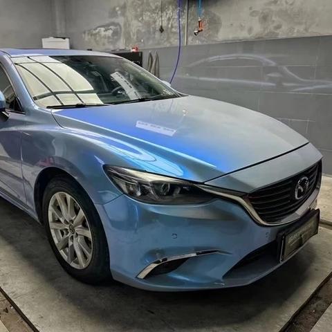 Color Paint Protection Film Magic Candy Fily Grey Blue