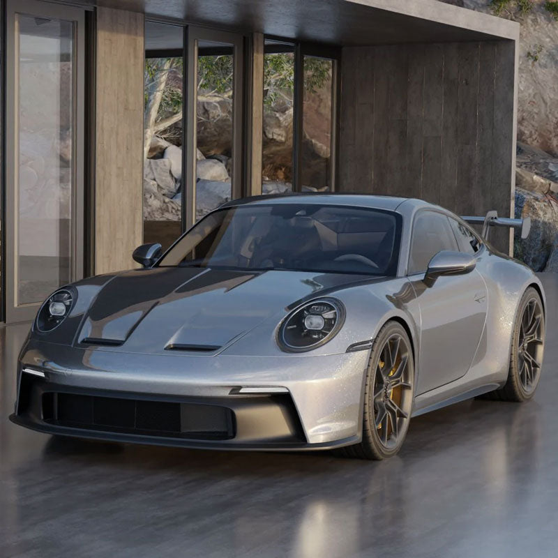 Color Paint Protection Film Liquid Silver