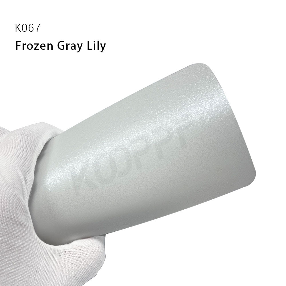 Color Paint Protection Film Frozen Gray Lily