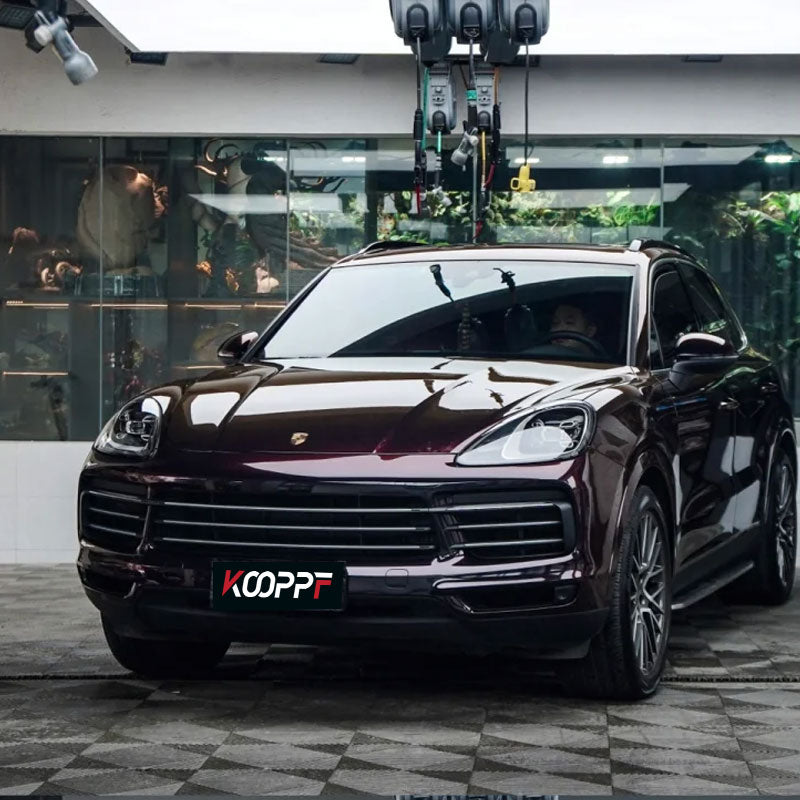 Color Paint Protection Film Black Red