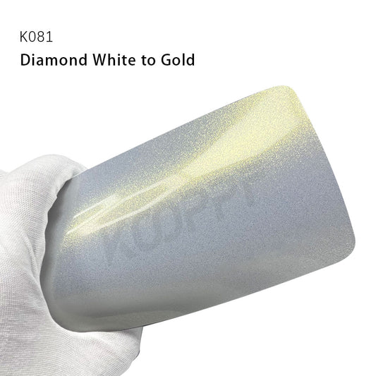 Color Paint Protection Film Diamond White to Gold