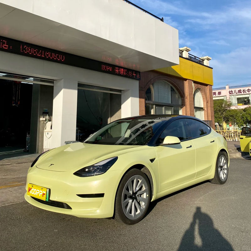 Color Paint Protection Film Chanel Yellow