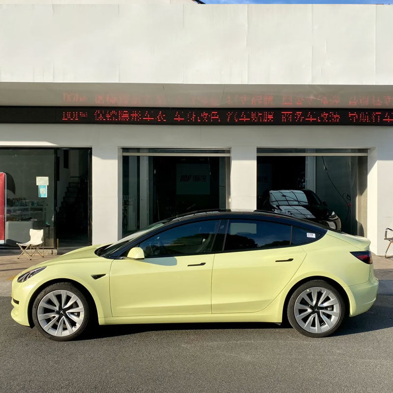 Color Paint Protection Film Chanel Yellow
