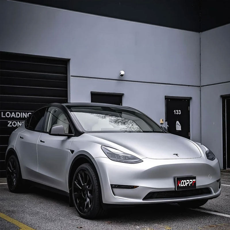 Color Paint Protection Film Matt Liquid Metal Glossy Silver